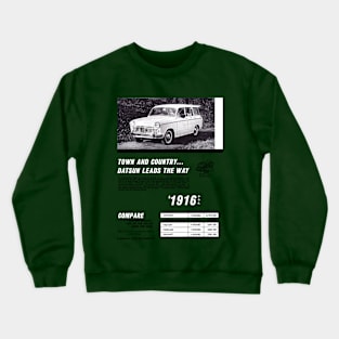 DATSUN STATION WAGON - US advert Crewneck Sweatshirt